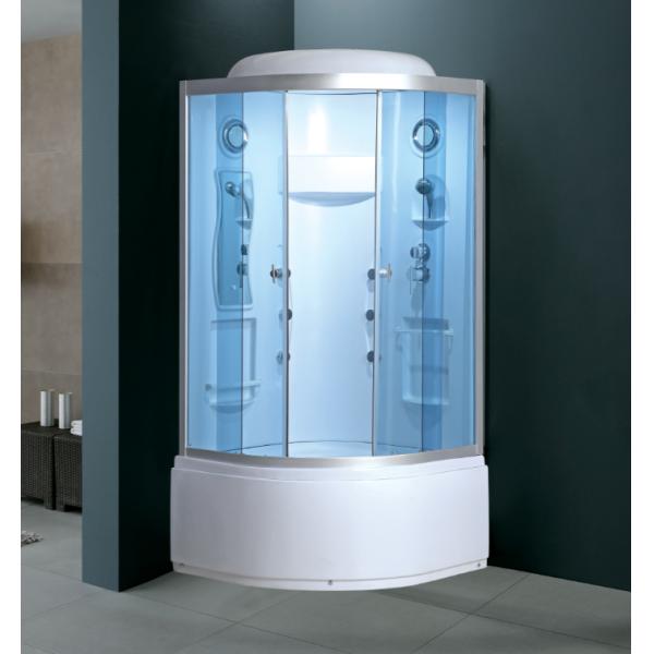 Customized Glass Door Whirlpool Steam Shower Cabin Fit Bathroom