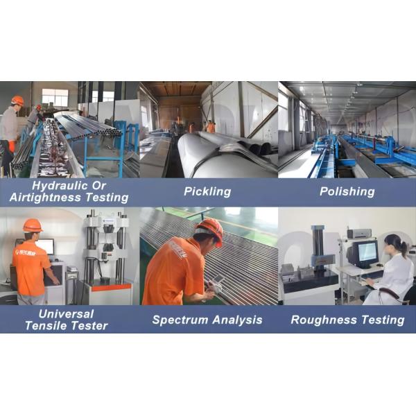 2B 2507 Stainless Seamless Tubing Cold Hot Rolled 430 0.3mm-100mm DIN JIS