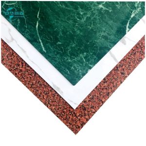 China 2440mm Marble Finish Acp Sheet Aluminum Sandwich Panel Non Toxic on sale