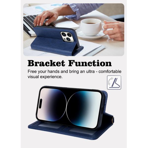 Strap Flip Leather Phone Case Shockproof Card Holder Phone Cover Business Style For Samsung S24 S25 Ultar