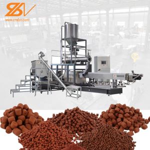 Fish Food Processing Equipment , Pet Food Processing Plants SLG95 / SLG120