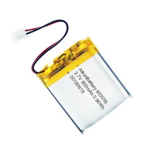 China Powerful LiPo Battery 3.7 V 800mAh Rechargeable Li Polymer Battery Pack wholesale
