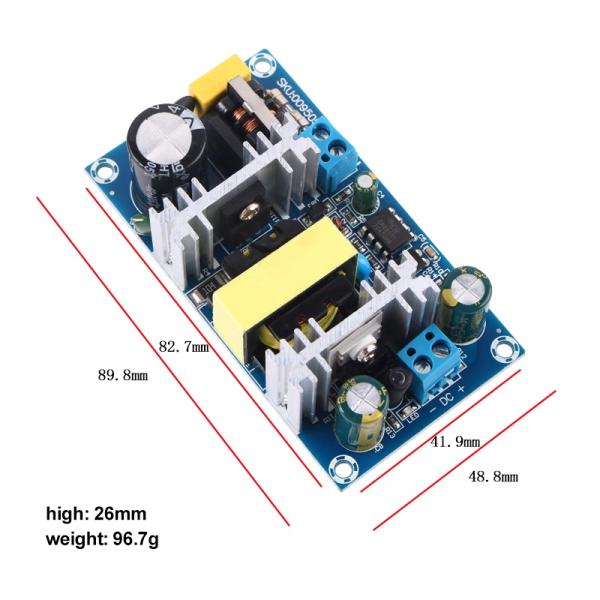 24V 50W Switching Power Supply Board AD-DC Power Module for Industrial Control Systems