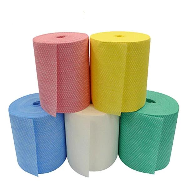 Chemical Bond Non Woven Fabric Cloth Material Reusable Practical