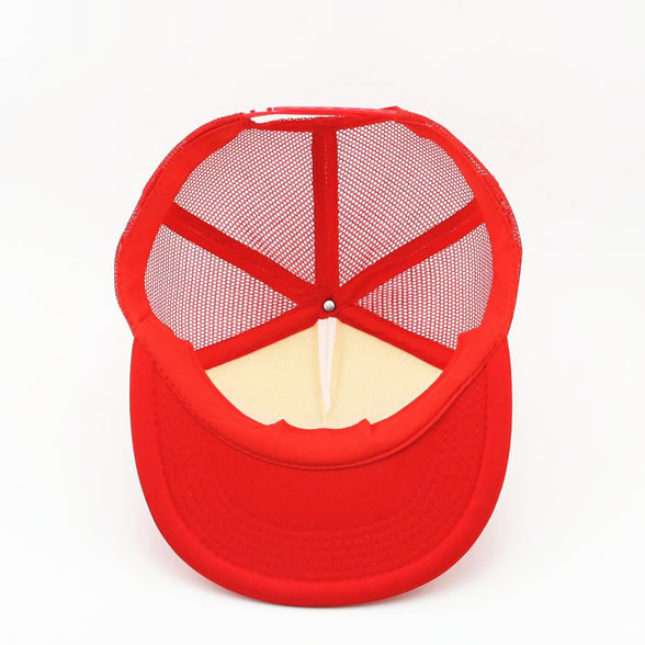 Trucker-style half mesh caps, stretch or adjustable caps for screened or embroidered hats,promotional baseball caps