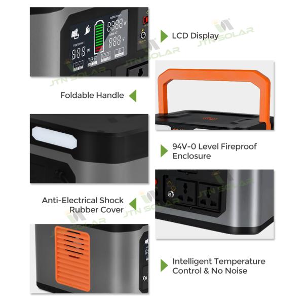 300W 500W 1000W 2000W Portable LFP LiFePO4 Power Station