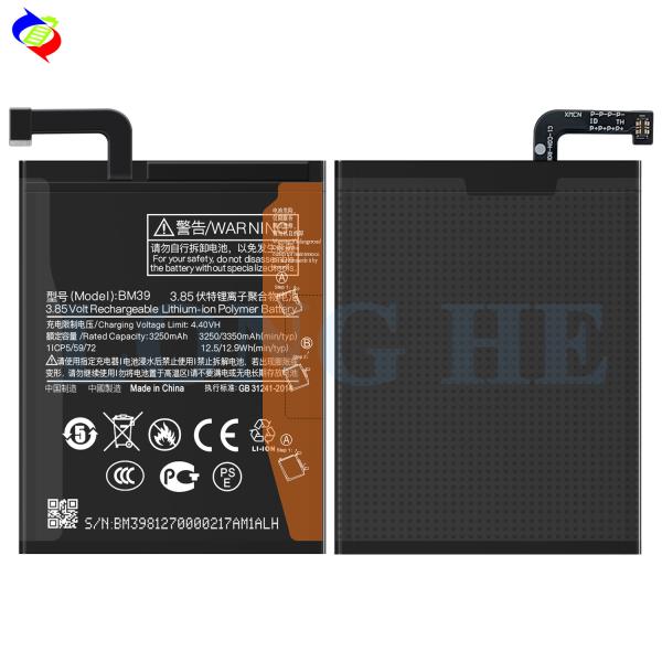 3350mAh Capacity BM39 Battery Original Replacement for Xiaomi MI6 Mi 6 Mobile Phone