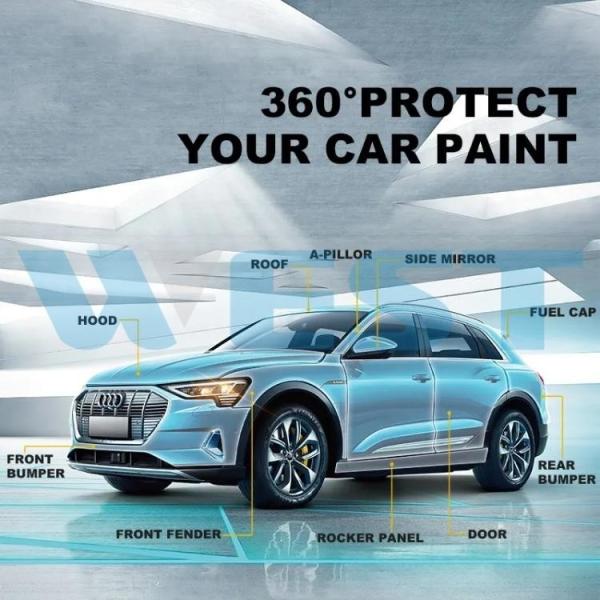 Gloss Transparent Paint Protection Film TPU Hydrophobic PPF Car Wrapping Film