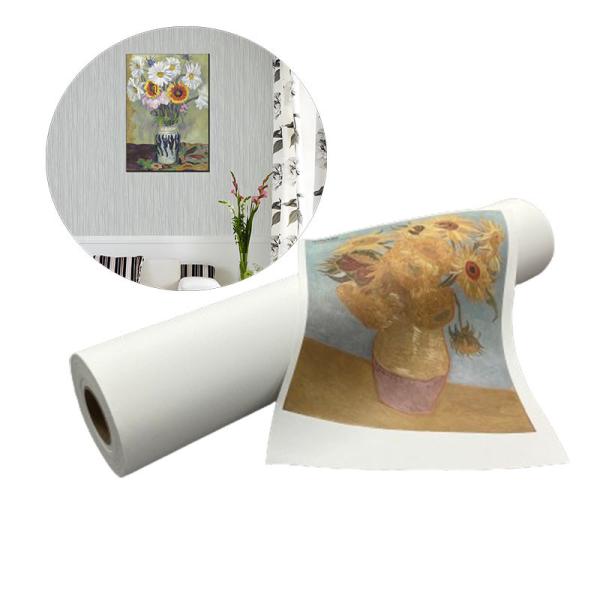 Quality Matte Wide Format Polyester Canvas Roll For HP LATEX Printers for sale