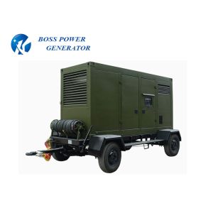 China Perkins Cummins Trailer Diesel Generator Nature Intake 100KVA Convenient wholesale