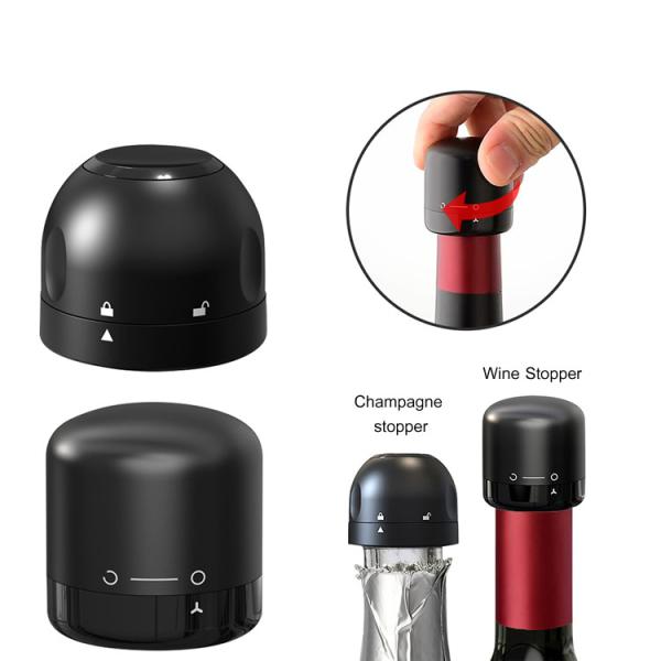 ​Champagne And Wines Bottle Cap Stopper Customized LOGO / Color