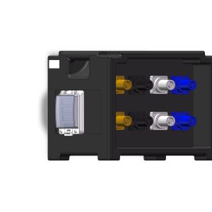 China Single Channel Power Distro Boxes Simple And Light Leakage Proof wholesale