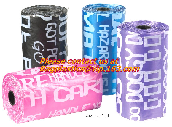 Pet product house shape dog waste bags with dispenser and leash clip, Pet Waste Bag Removal Disposal Heavy Duty Earth Fr