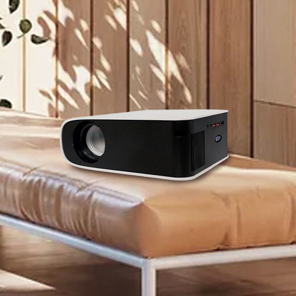 300 ANSI Lumens Home Entertainment Full Hd Led Projector 200 Inch Projection Area