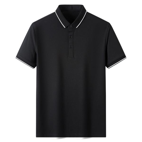 2022 New Casual Trend OEM T Shirts Sports Fitness Lapel POLO Shirt For Men