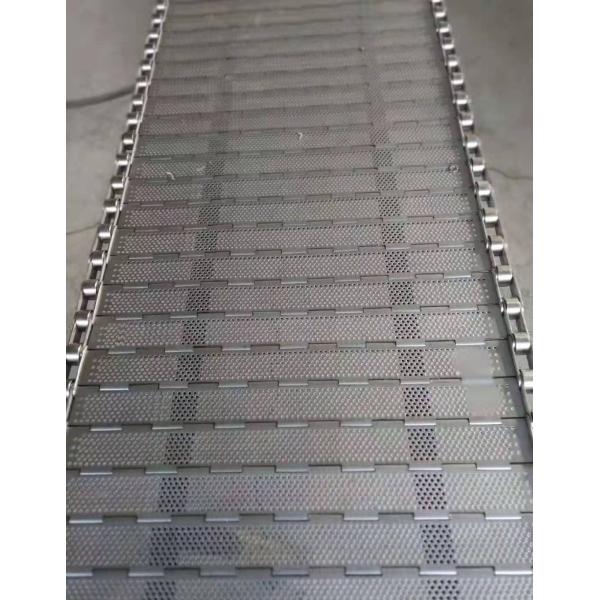 Heavy Duty Stainless Steel Plate Link Conveyor Belt for Food Machinery
