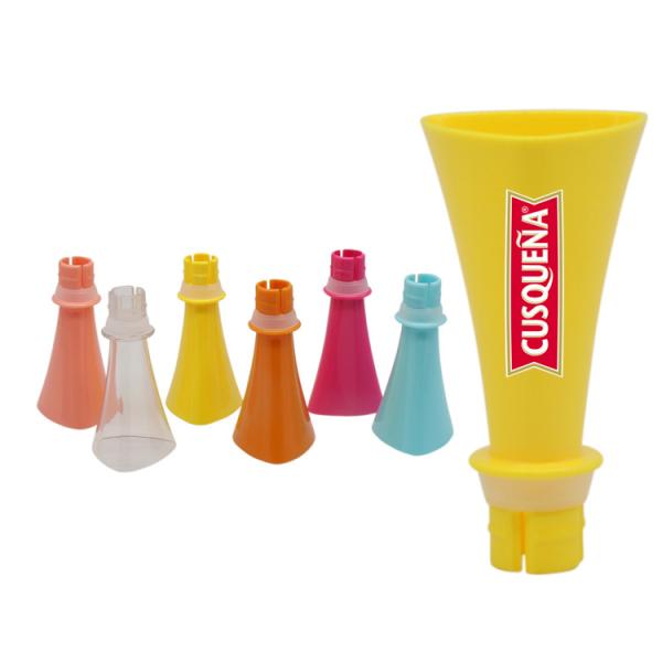 OEM Tulip Champagne Sipper Wine Stopper And Pourer Promotion Gift