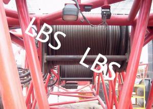 China Hydraulic Wire Rope Tower Crane Winch For Architectural Engineering wholesale
