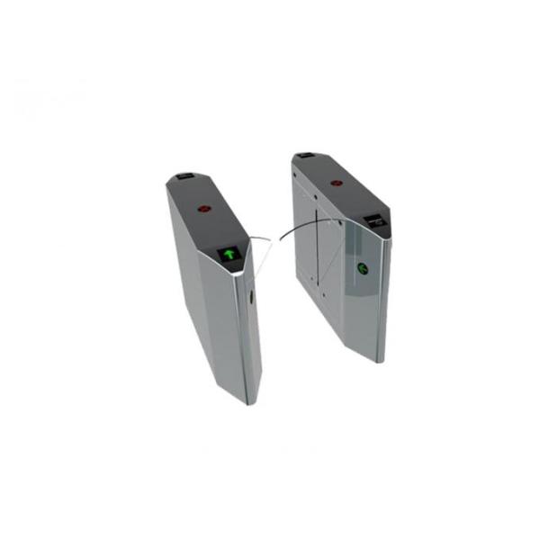 Electric Security Flap Barrier Gate Turnstile Entrance Gates With CE Certification 0