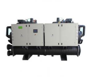 China Industrial Water Cooled Screw Compressor Chiller With Refrigerant R407C wholesale