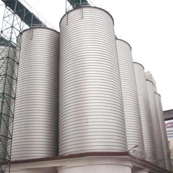 metal grain storage bins