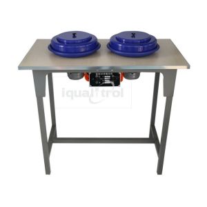 China Double Disc Diameter 203mm Grinding And Polishing Equipment Speed 1400rpm wholesale