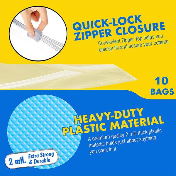 PVC/EVA/PP Custom Plastic Bag Biodegradable PVC Plastic Zip Bags For Travel