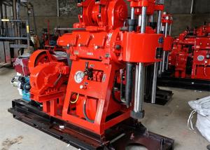 China 200m Core Drill Rig Diesel Engine Engineering Exploration For Collecting Samples GK 200 on sale