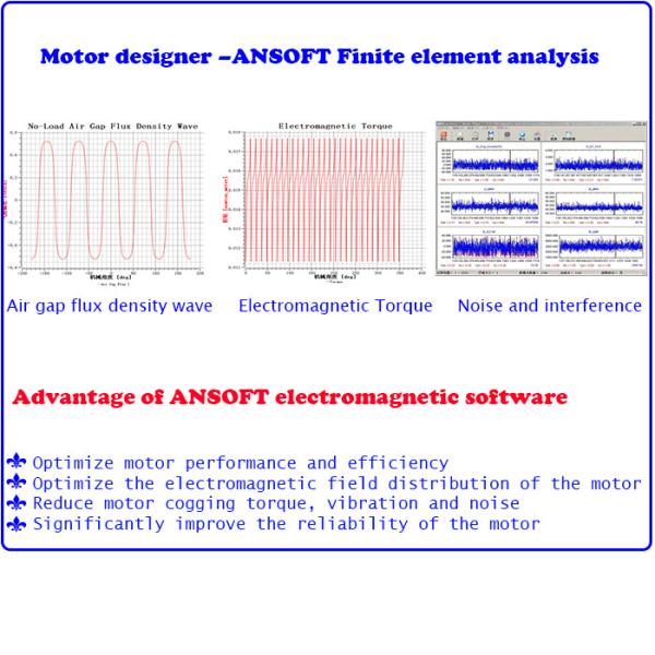 Noise-Free 24V Permanent Magnet DC Motor , 24 volt brushed dC motor For Ceiling Fan Light