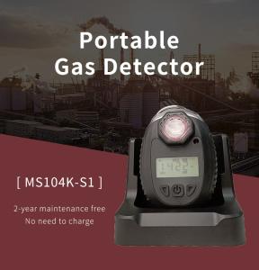 China MS104K-S1 Two Year Maintenance Free Protable Single Gas Detector Diffusion Measurement For CO2 CO H2S O2 EX wholesale