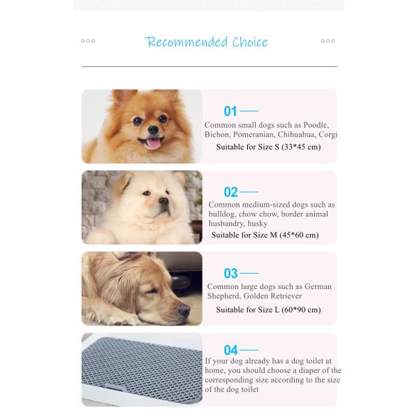 6 Layer Leak Proof Potty Training Pads Puppy Pee Pads Pet Supplies Accessories