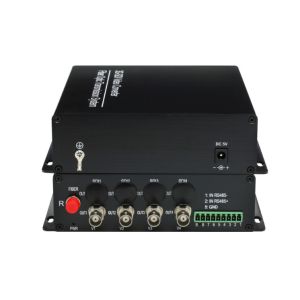 China 1080p 4 Channel 3G-SDI Fiber Converter with rs485+1Channel Forward Audio Single Mode FC BNC wholesale