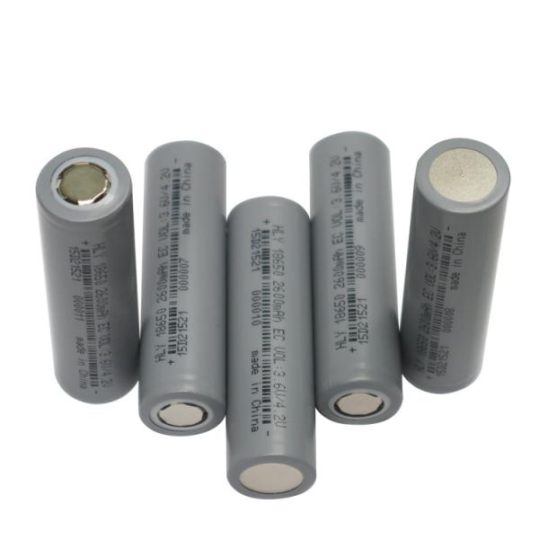 Electric Scooters Lithium Ion Cylindrical Cell , 3.6v 18650 2600mah Battery