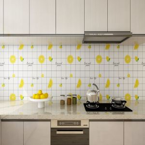 China Waterproof Oil-proof Self Adhesive White Marble Vinyl Film Wall Stickers for Cupboard Home Kitchen Wallpaper 0.61m width wholesale