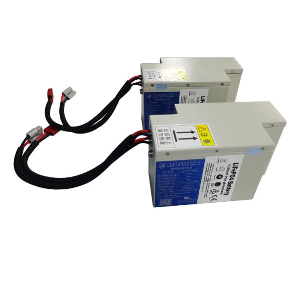 50ah 48 Volt Lithium Ion Forklift Battery LiFePO4 Waterproof Solar System
