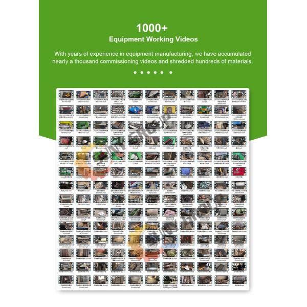 Crush Function Professional PLC Controlled Double Shaft Shredder for Industrial Waste