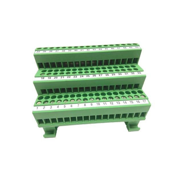 NI TBX-50 DIN Rail Bolt Terminal Block with 125V Performance and American Origin for Customized OEM Support
