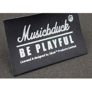 China Lightweight Custom Clothing Patches Jeans Leather Label OEM / ODM Avaliable wholesale