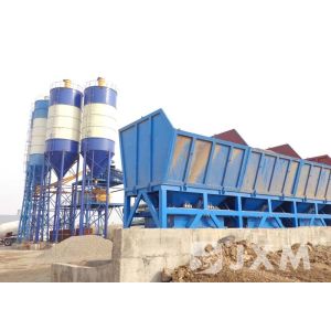 China Industrial Cement Making Machinery Electric Mixer Batching Plant wholesale