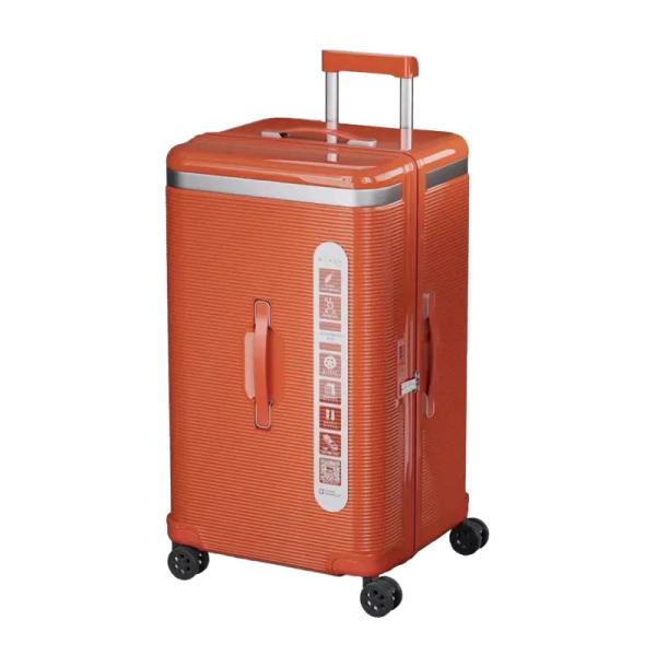 Design Fashion Travel Bags Luxury 20 Inch PC 4 Spinner Carry-On Luggage with Silent Wheels and Front Open Feature TSA Lock