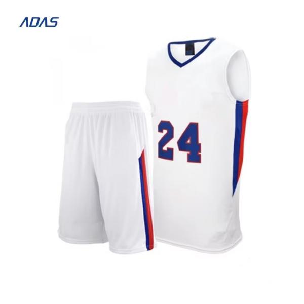 Custom Made Reversible Youth Basketball Jerseys Uniform For Kids Unisex Mesh Design