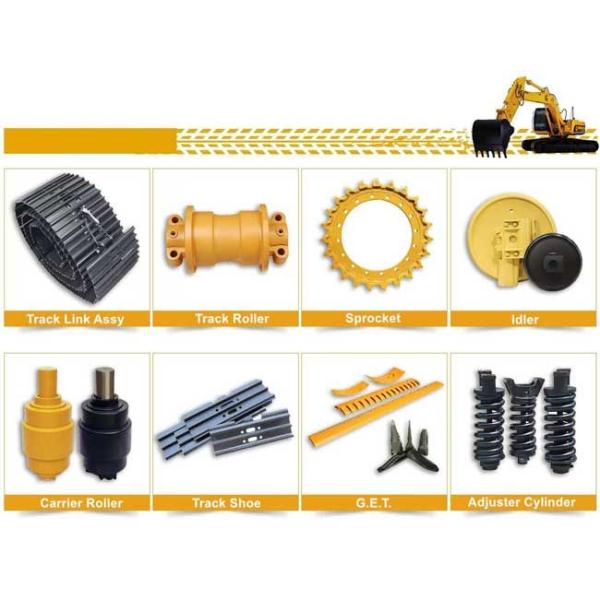 OEM Single Flange Track Roller SK200 KOBELCO Excavator Parts