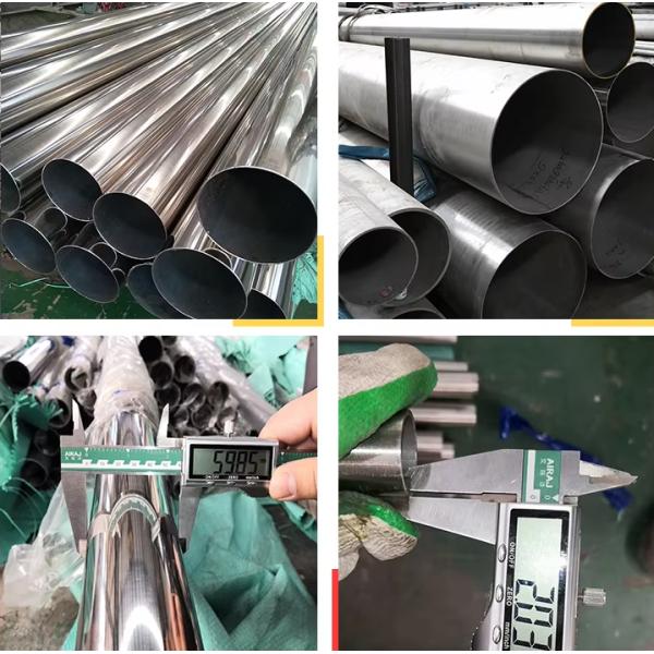 ASTM 32305 303 201 Stainless Steel Tube DN40 DN60 SCH40 SS Seamless Pipe Surface Bright Polished