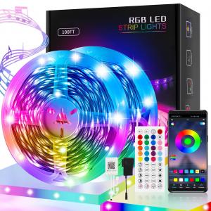 China Smart Sound Controlled Music Reactive Led Lights Music Sync 5050 Flexible Neon Light wholesale