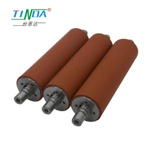 China High Temperature Industrial Rubber Roller For Molding Machine Low Noise on sale