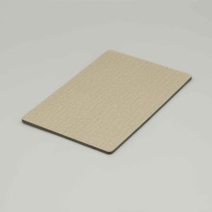Brushed Exterior Cladding ACP Aluminium Composite Panel 1220x2440mm