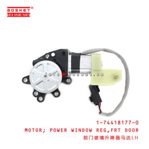 China 1-74418177-0 1744181770 Front Door Power Window Regulator Motor LH For ISUZU CXZ81K 10PE1 on sale