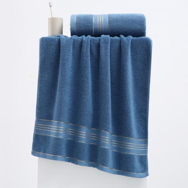 Golden Washable Household Towel made of 100% Cotton for Quick Drying and Absorbency