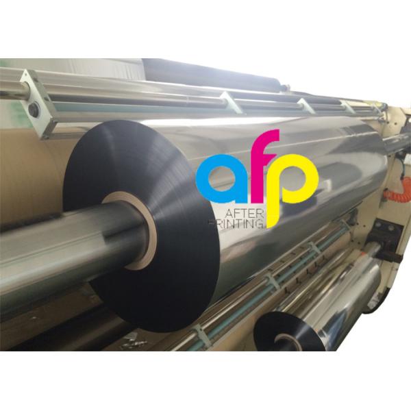 22 Mic PET Metalized Film , Lamination / Printing SGS Approval PET Plastic Film