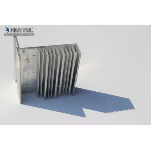 Buy cheap 6061 / 6063 Aluminum Heatsink Extrusion Profiles With CNC Machining Polishing from wholesalers